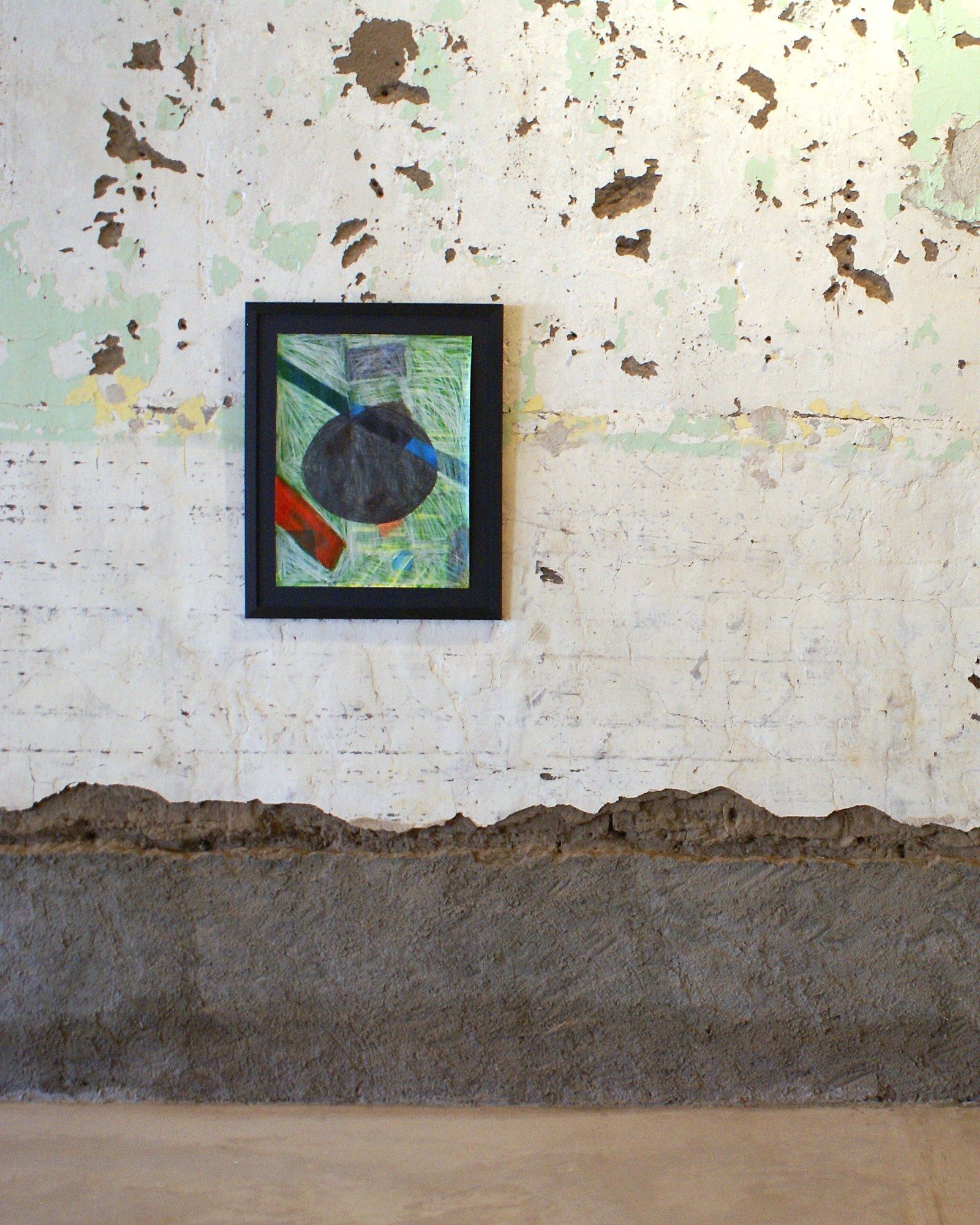 Installation view, Through the Touch of My Hand