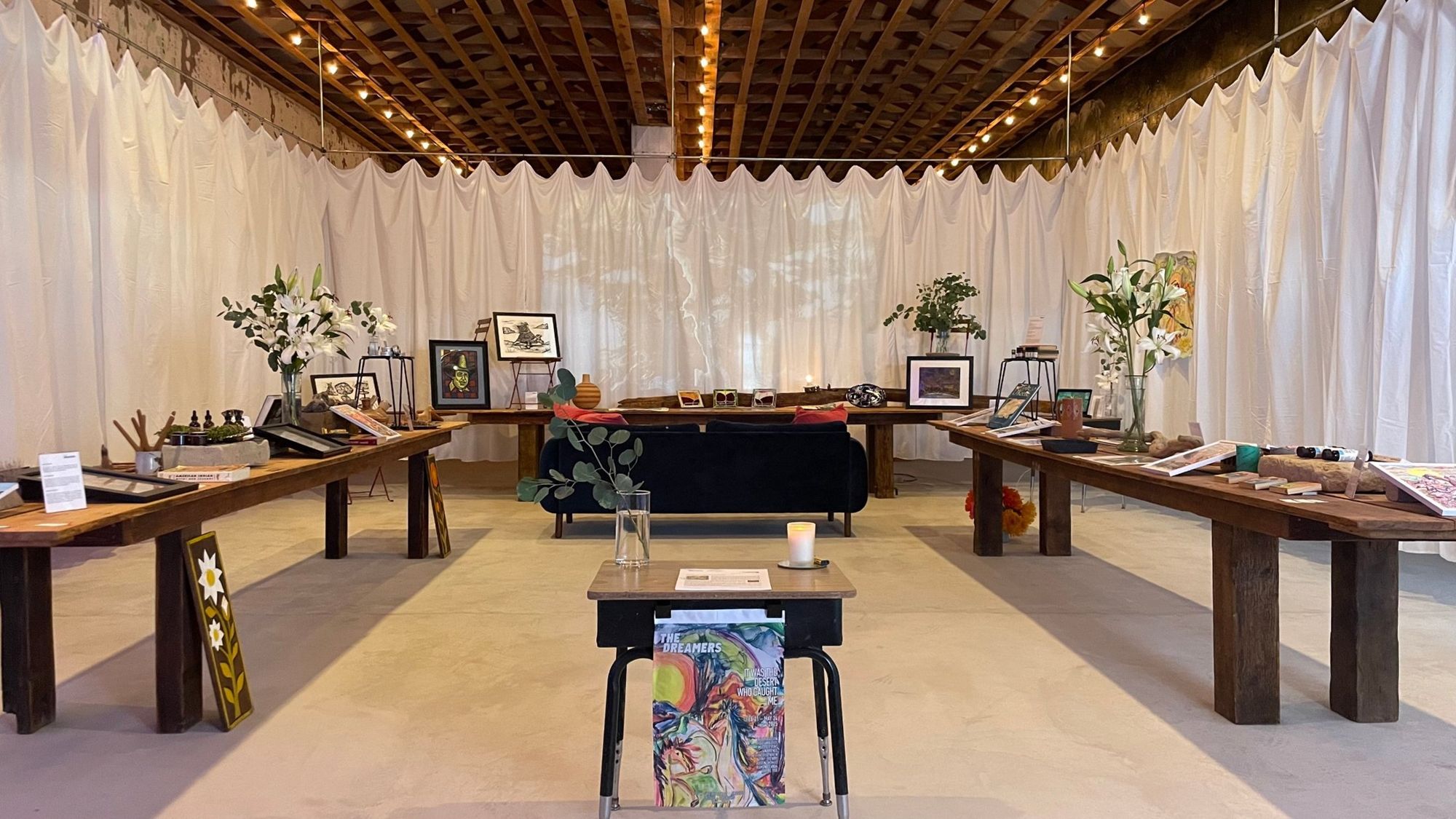 It Was The Desert Who Caught Me, installation view