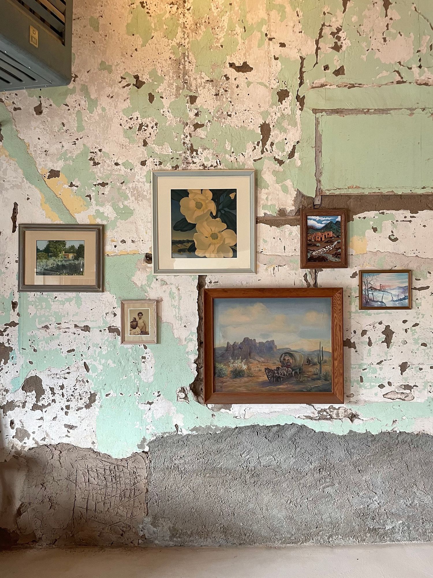 Installation view, The Lost Paintings