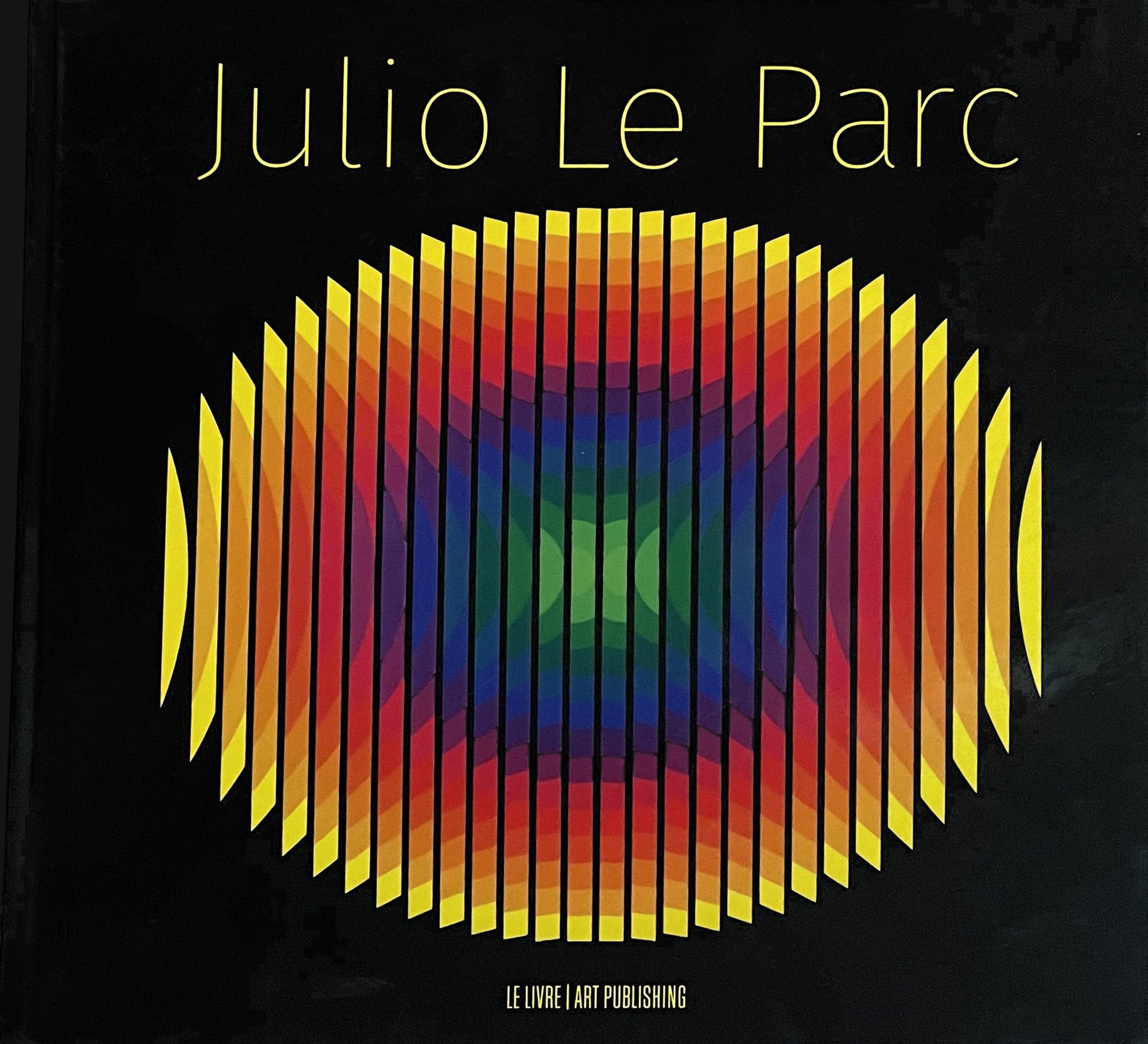 Julio Le Parc monograph, cover